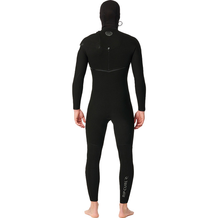 2025 Rip Curl Mens E-Bomb 5/4mm Zip Free Hooded Wetsuit